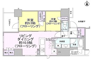 ルネ神田和泉町の物件間取画像